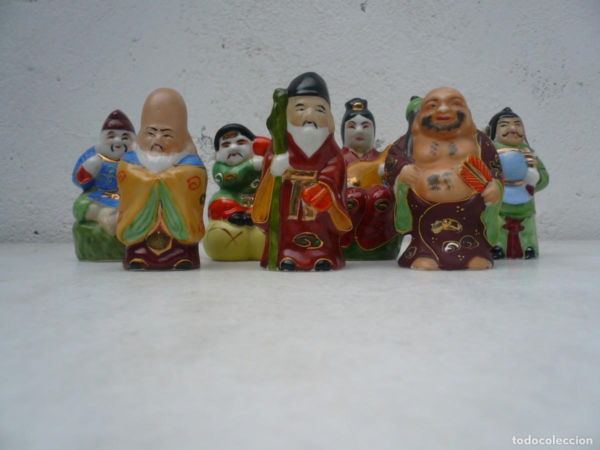 Antig&uuml;edades: SIETE DIOSES DE LA FORTUNA. CONJUNTO COMPLETO - Foto 8