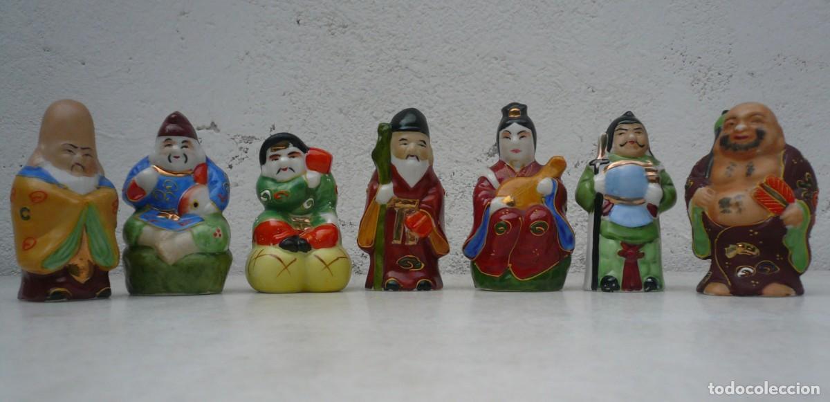 Antig&uuml;edades: SIETE DIOSES DE LA FORTUNA. CONJUNTO COMPLETO - Foto 30