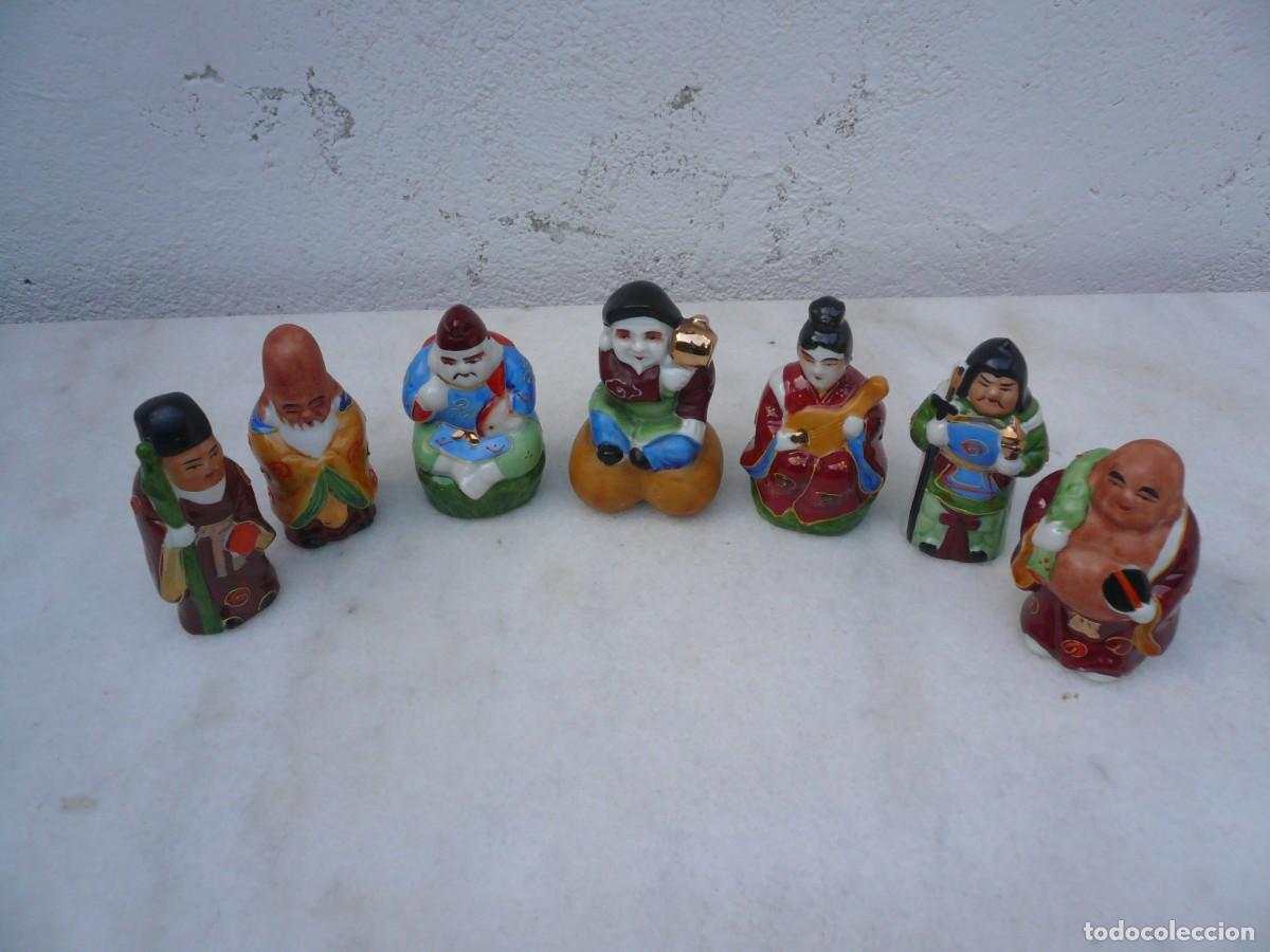 Antig&uuml;edades: SIETE DIOSES DE LA FORTUNA. CONJUNTO COMPLETO - Foto 28