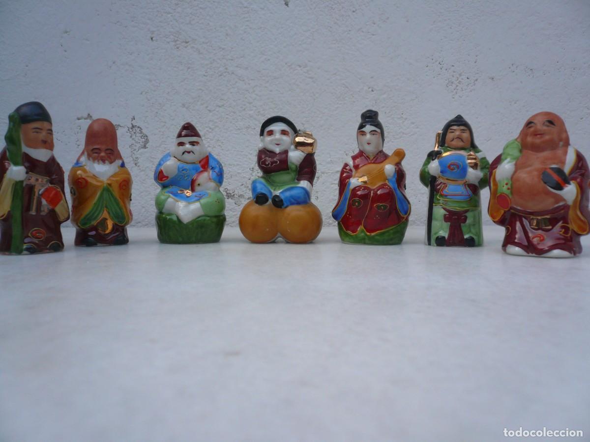 Antig&uuml;edades: SIETE DIOSES DE LA FORTUNA. CONJUNTO COMPLETO - Foto 29