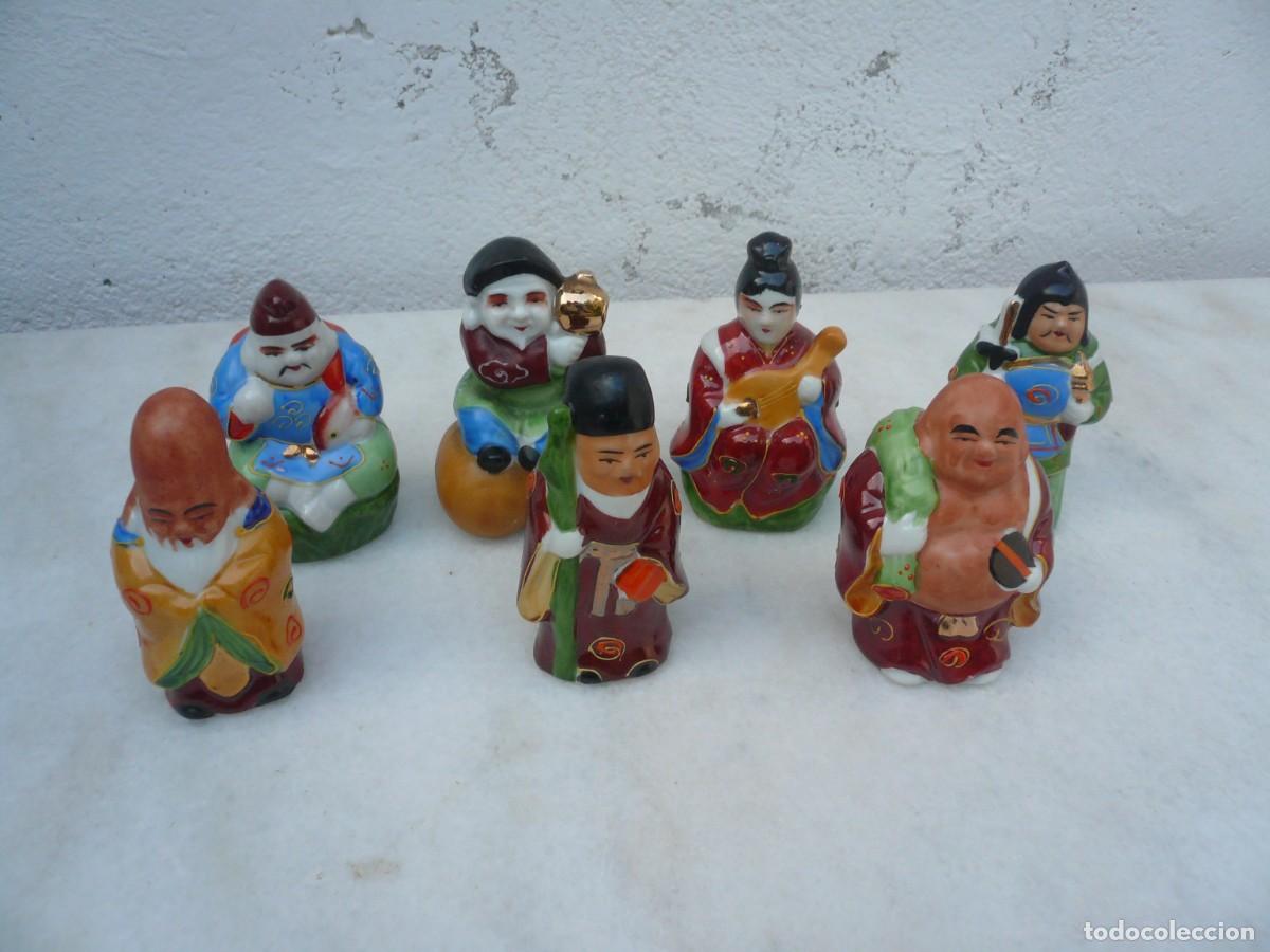 Antig&uuml;edades: SIETE DIOSES DE LA FORTUNA. CONJUNTO COMPLETO - Foto 30