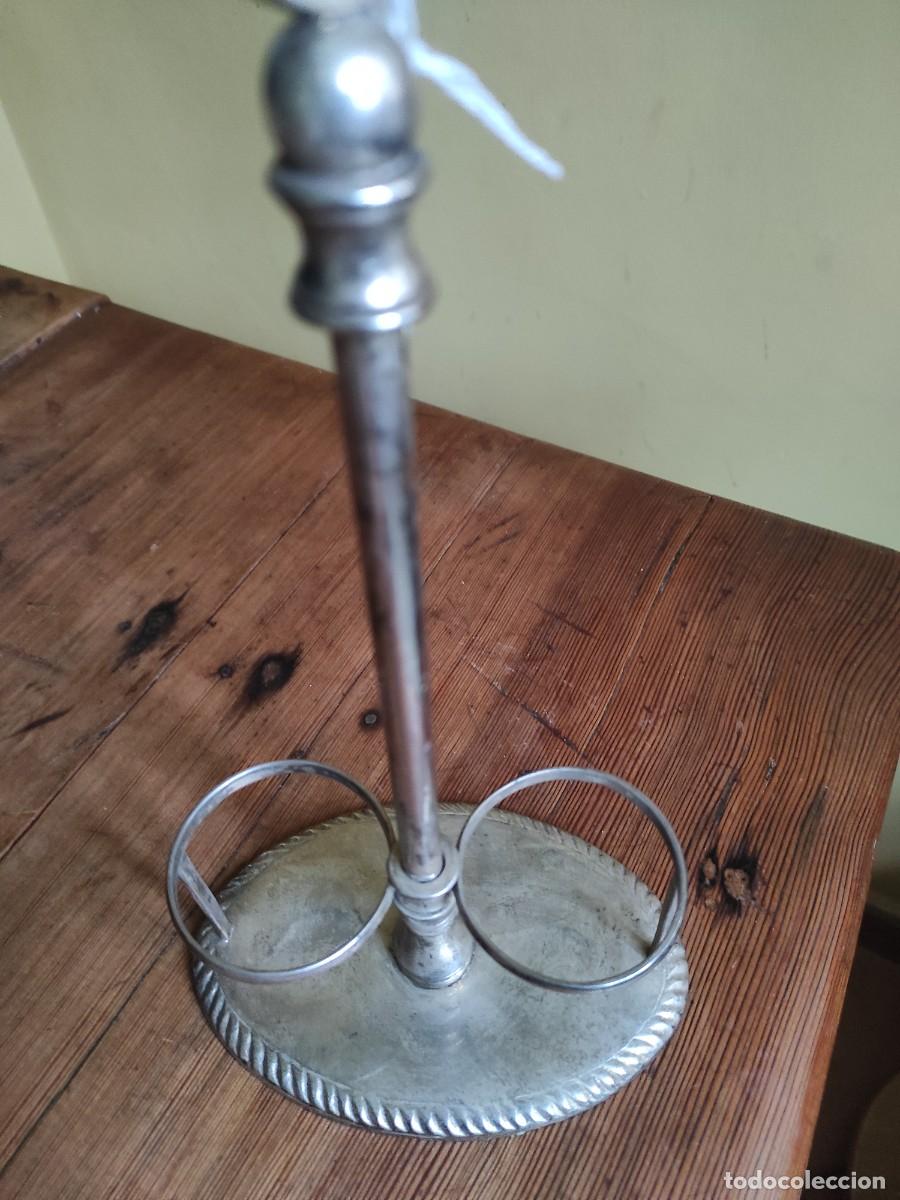 Antig&uuml;edades: Soporte de alpaca - Foto 3
