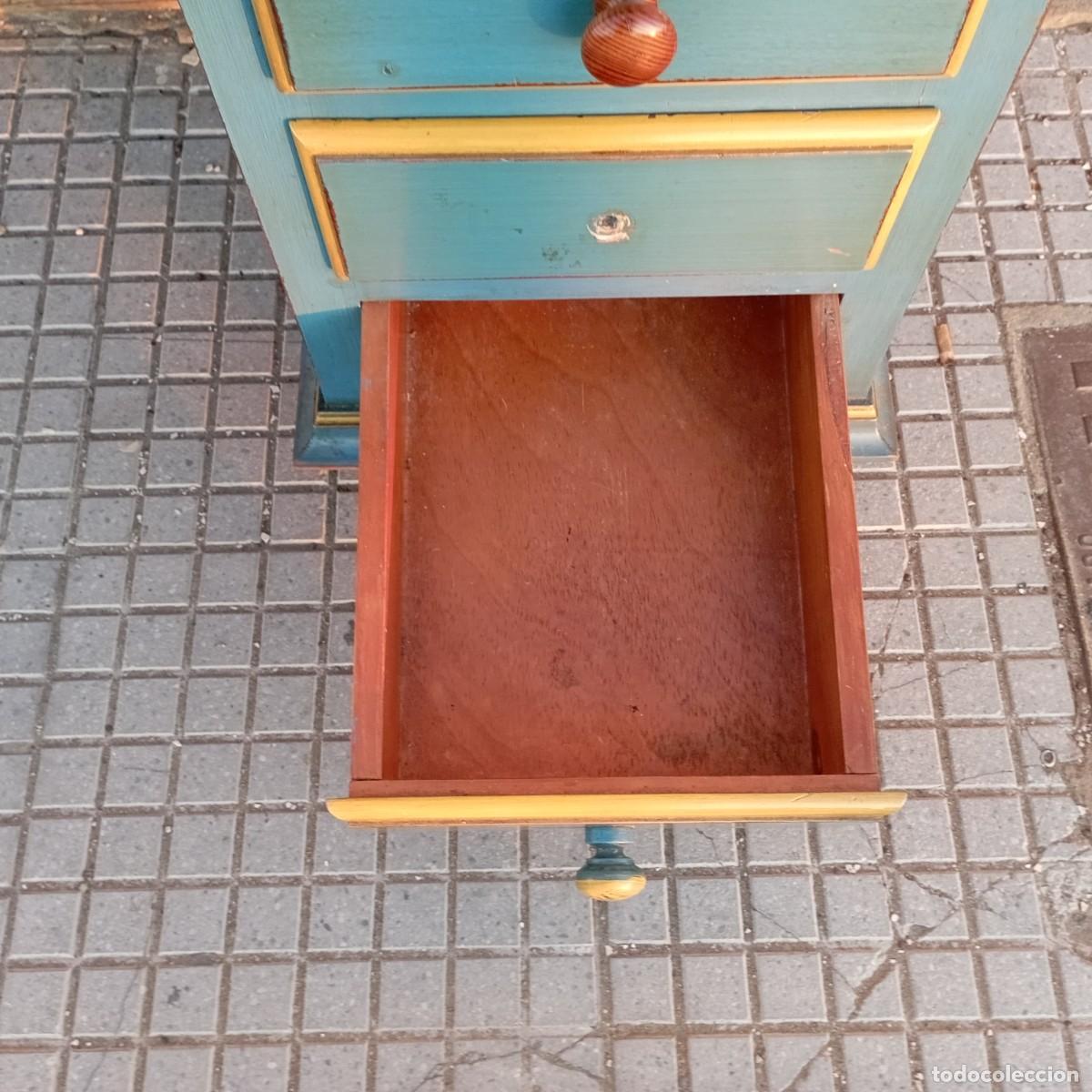 Antig&uuml;edades: escritorio policromado - Foto 5