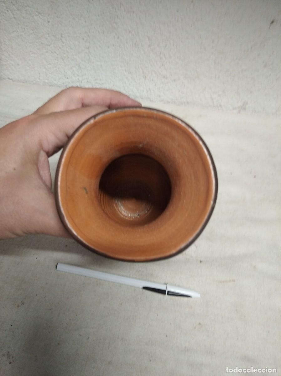 Antig&uuml;edades: ANTIGUO JARRON DE TERRACOTA PINTADA - Foto 3