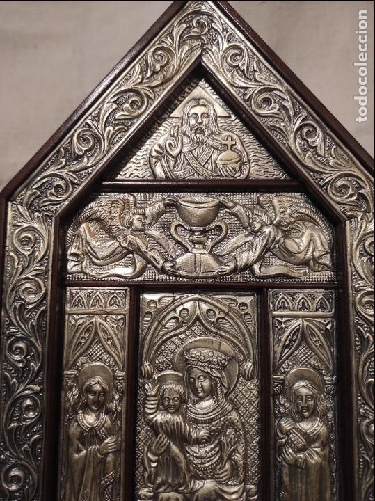 Antig&uuml;edades: TRIPTICO DE PLATA - Foto 7
