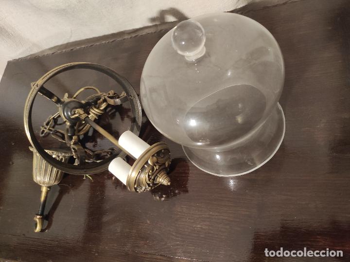 Antig&uuml;edades: fatol de techo bronce - Foto 4