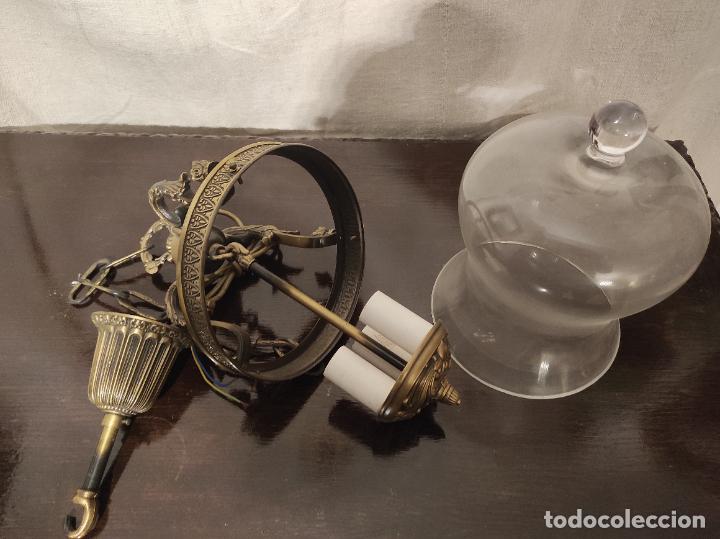 Antig&uuml;edades: fatol de techo bronce - Foto 5