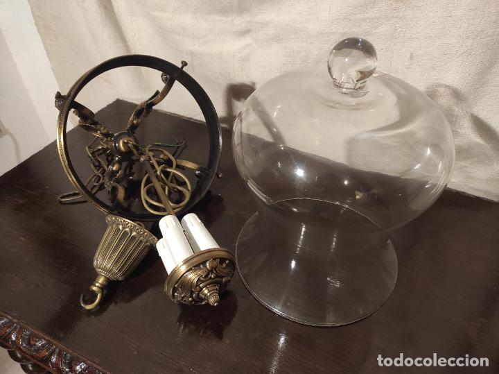 Antig&uuml;edades: fatol de techo bronce - Foto 5
