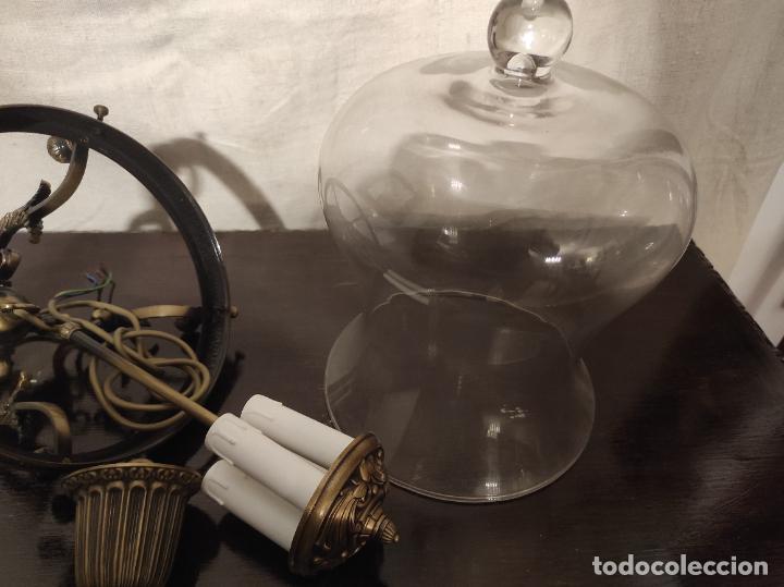 Antig&uuml;edades: fatol de techo bronce - Foto 3