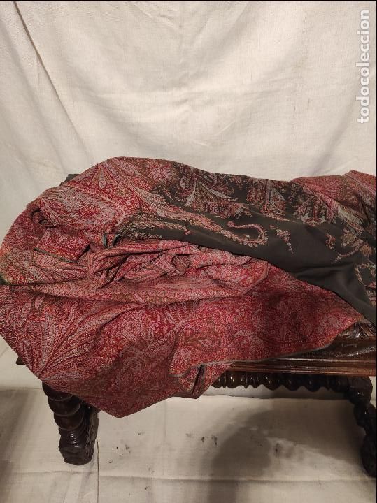 Antig&uuml;edades: Manton de lana - Foto 6
