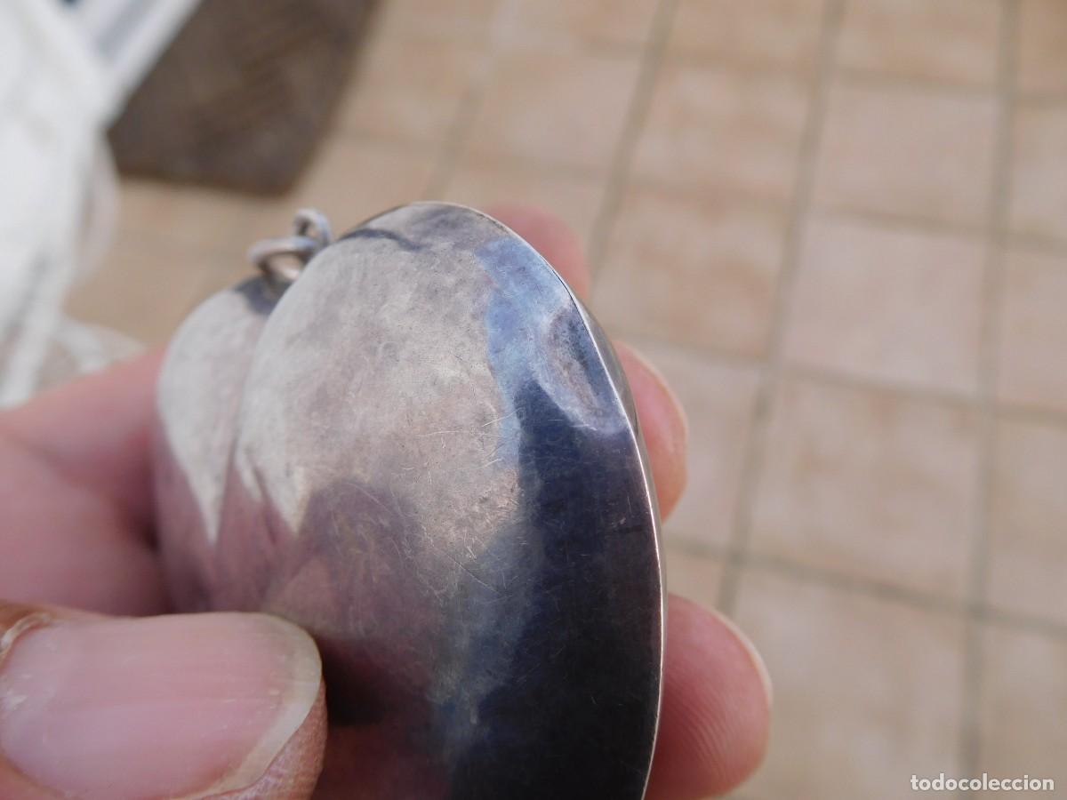 Antig&uuml;edades: Ex Voto antiguo coraz&oacute;n de plata - Foto 8