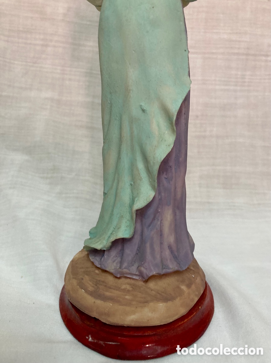 Antig&uuml;edades: FIGURA &ldquo; Se&ntilde;ora de &eacute;poca &ldquo; , pintada a mano - Foto 6