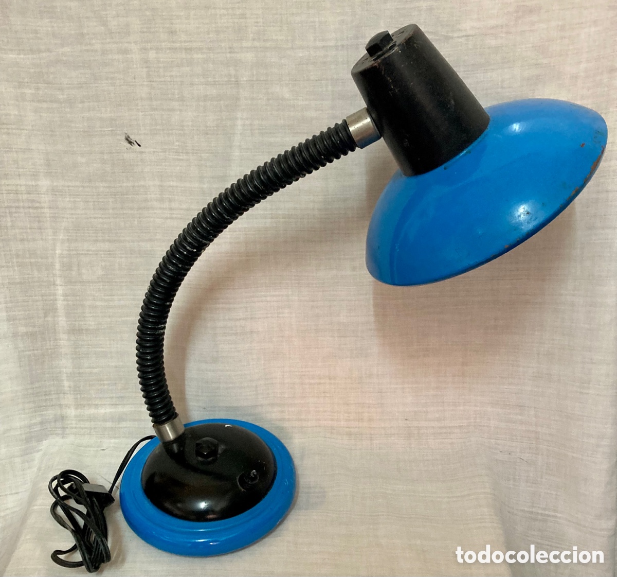 Antig&uuml;edades: L&aacute;mpara flexo, funciona a&ntilde;os 70/80 - Foto 1
