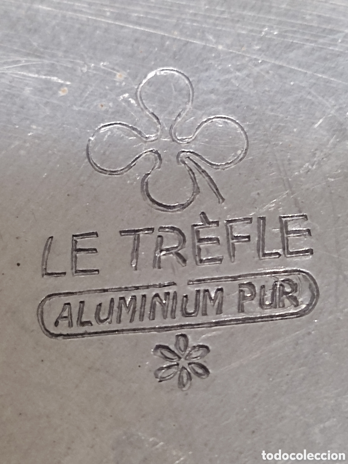 Antig&uuml;edades: Lechera antigua de aluminio - Foto 4