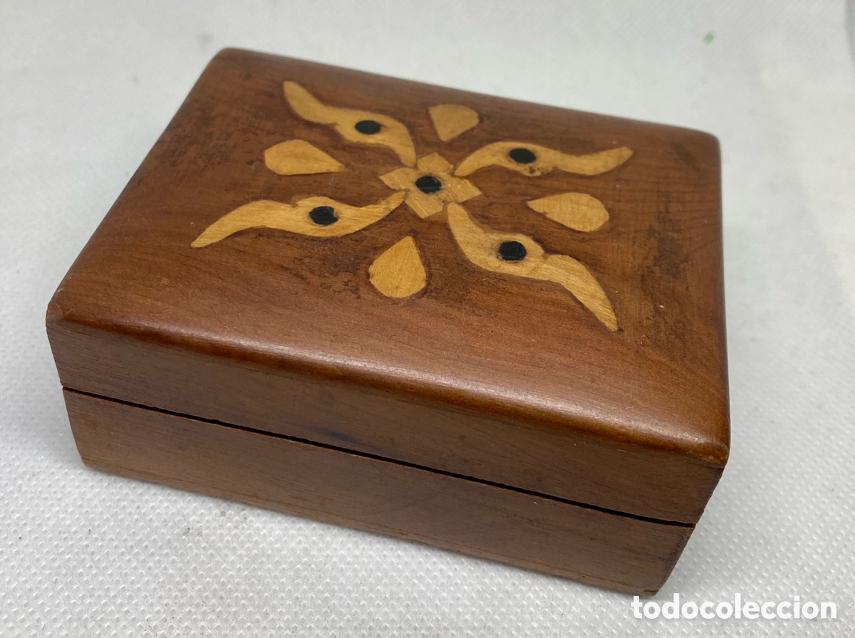 Antig&uuml;edades: CAJA MADERA COMO NUEVA - Foto 2