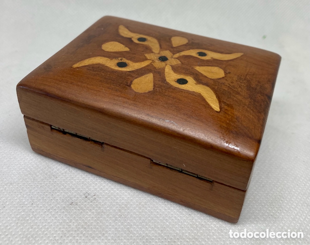 Antig&uuml;edades: CAJA MADERA COMO NUEVA - Foto 3