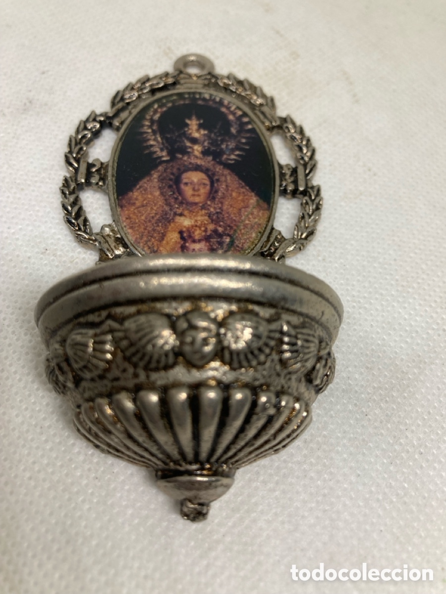 Antig&uuml;edades: BENDITERA LA VIRGEN MET&Aacute;LICA - Foto 3