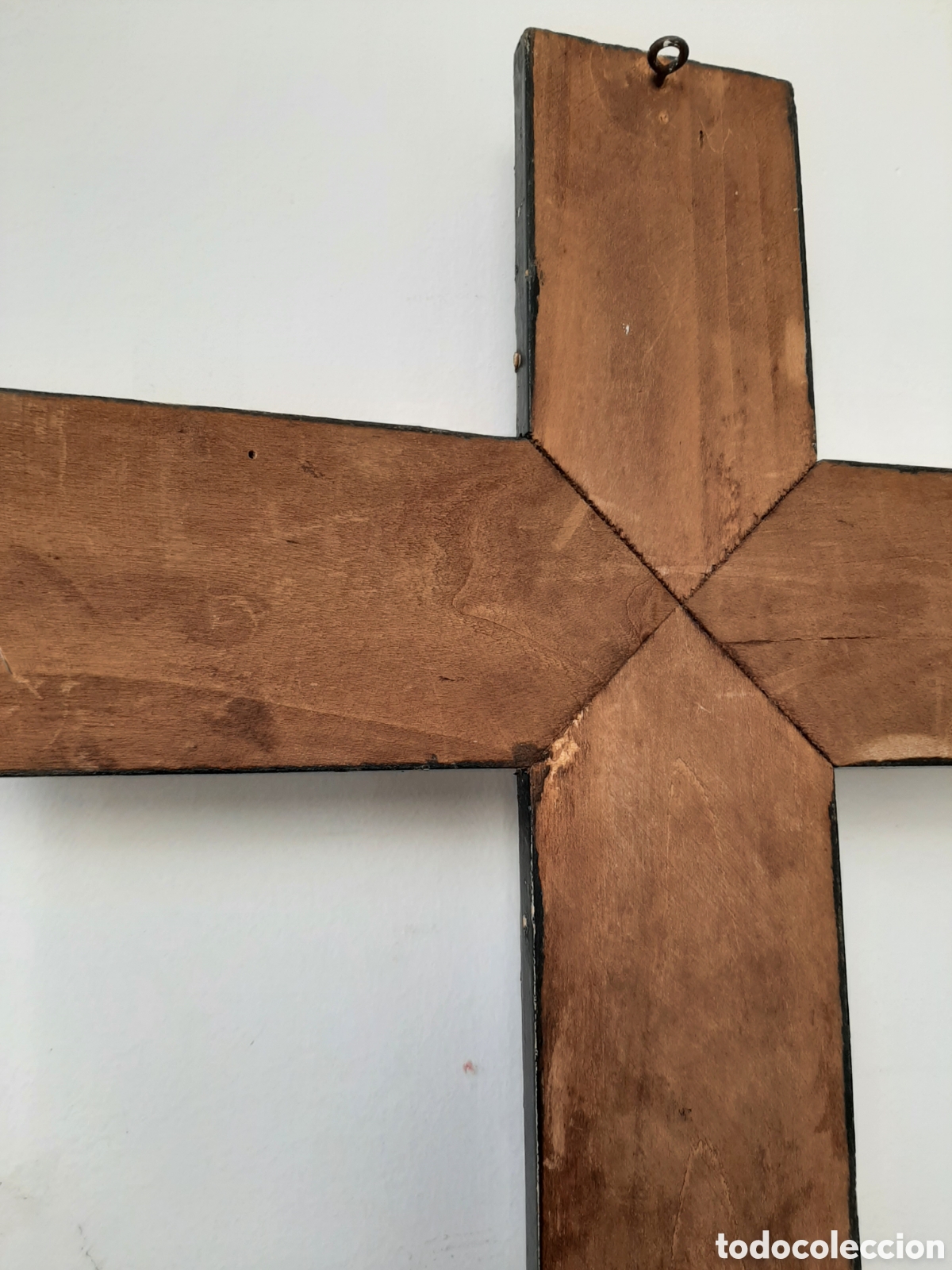 Antig&uuml;edades: Crucifijo de CALAMINA. - Foto 8