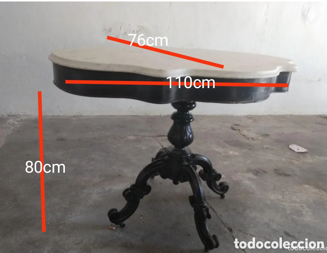 Antig&uuml;edades: Mesa isabelina - Foto 10