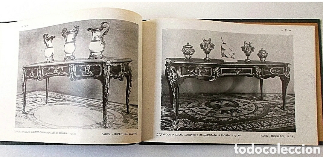 Antig&uuml;edades: MOBILI E AMBIENTI.&nbsp;Tabole 80. Volume1. Cat&aacute;logo 1925 - Foto 2