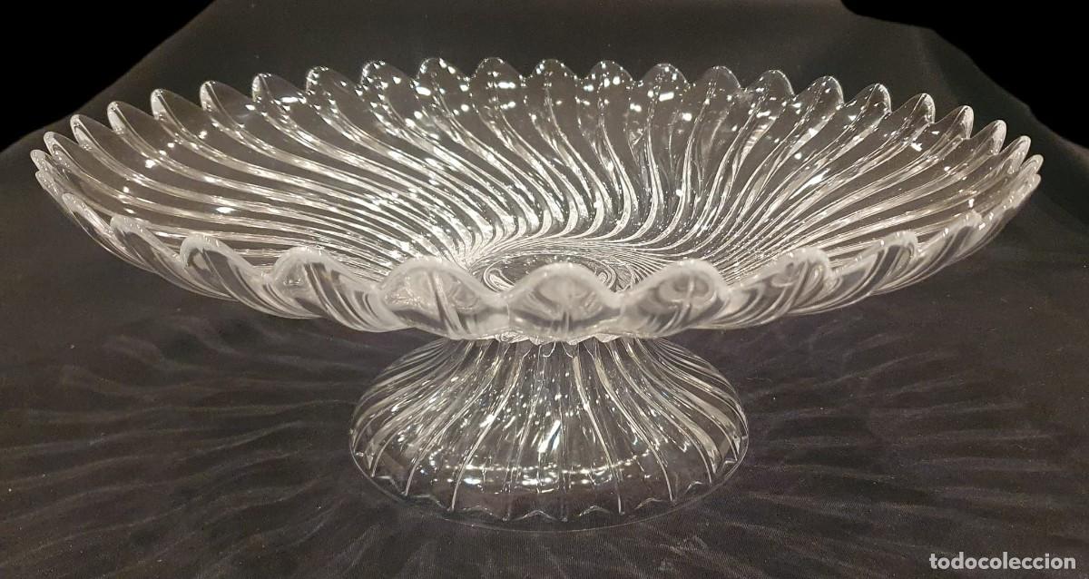 Antig&uuml;edades: Gran frutero cristal - Foto 6