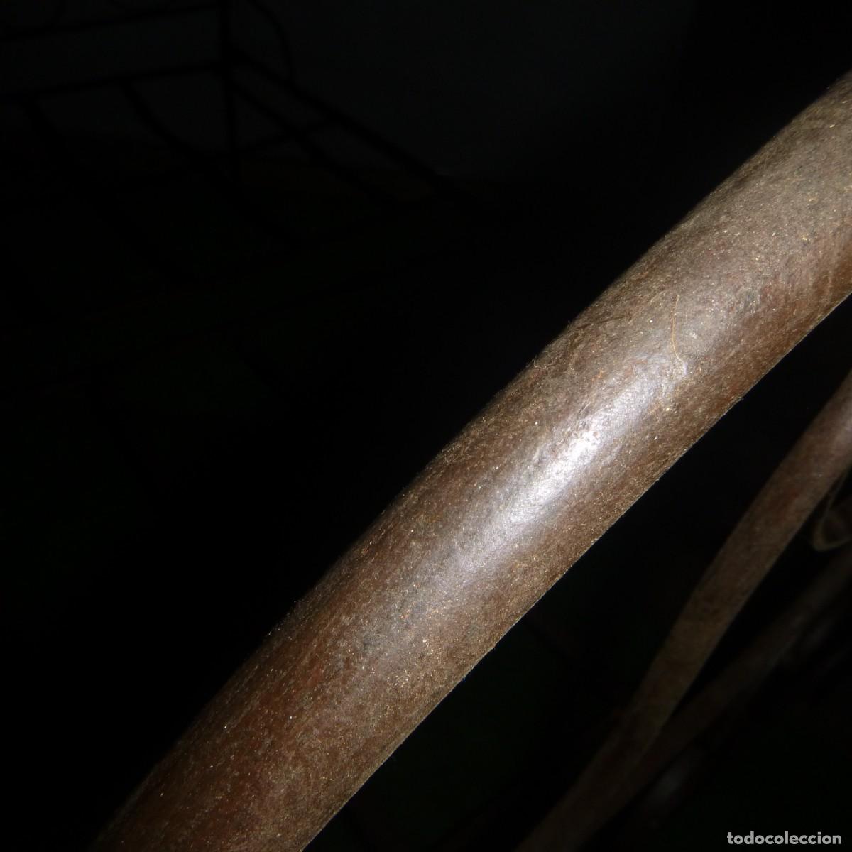 Antig&uuml;edades: ANTIGUA CAMA HIERRO FORJA - Foto 13