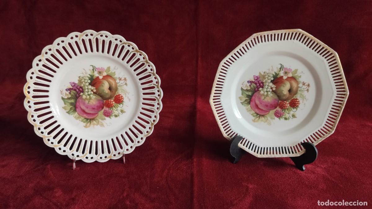 Antig&uuml;edades: Pareja de platos antiguos - Foto 6