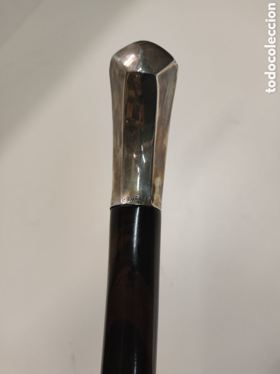Antig&uuml;edades: Bast&oacute;n muy elegante plata - Foto 4