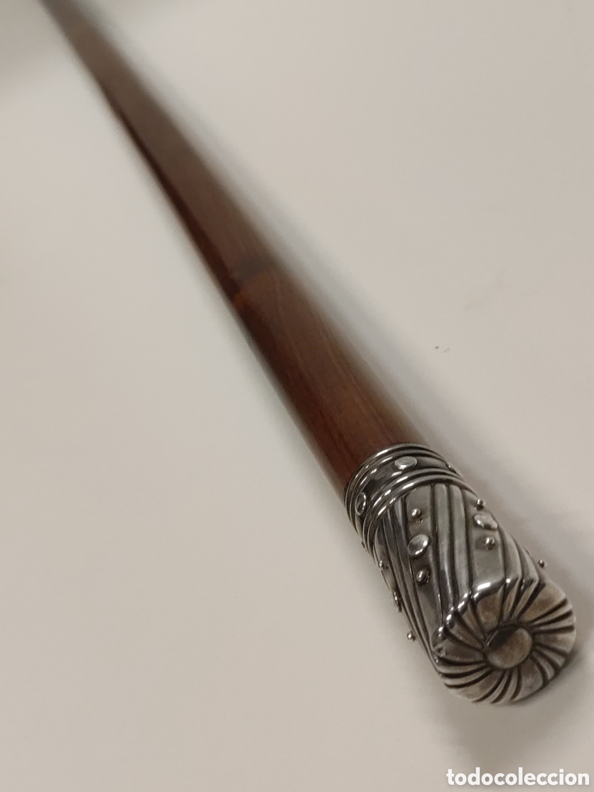 Antig&uuml;edades: Bast&oacute;n Milord plata - Foto 7