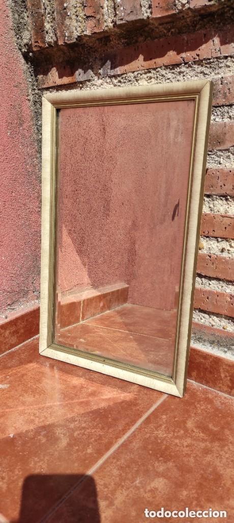 Antig&uuml;edades: ESPEJO BISELADO - ENMARCADO - ANTIGUO - Foto 1