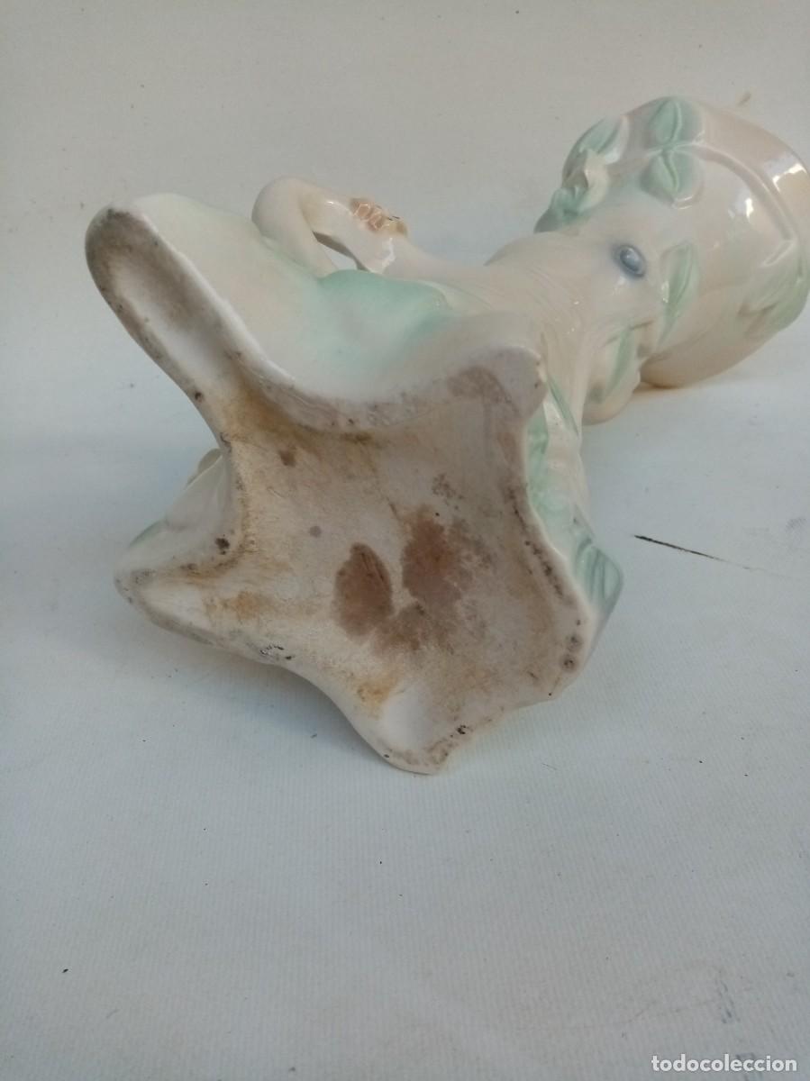 Antig&uuml;edades: jarron ceramica espa&ntilde;ola - Foto 5