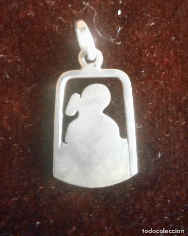 Antig&uuml;edades: MEDALLA PLATA SANTIAGO APOSTOL. - Foto 2