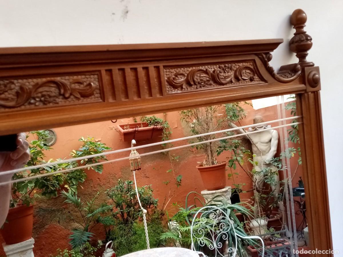 Antig&uuml;edades: espejo ingles- - Foto 4