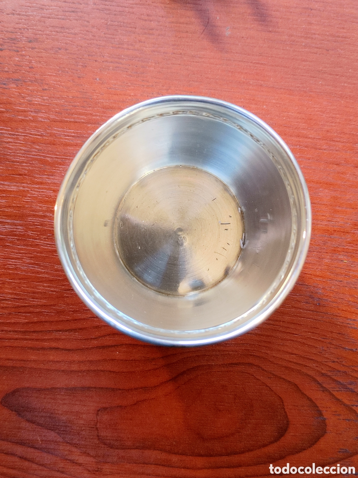 Antig&uuml;edades: Vaso en plata. Con banda de guirnaldas. - Foto 3