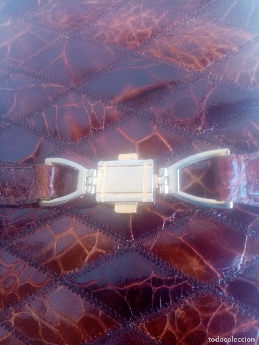 Antig&uuml;edades: bolso de reptil- - Foto 5