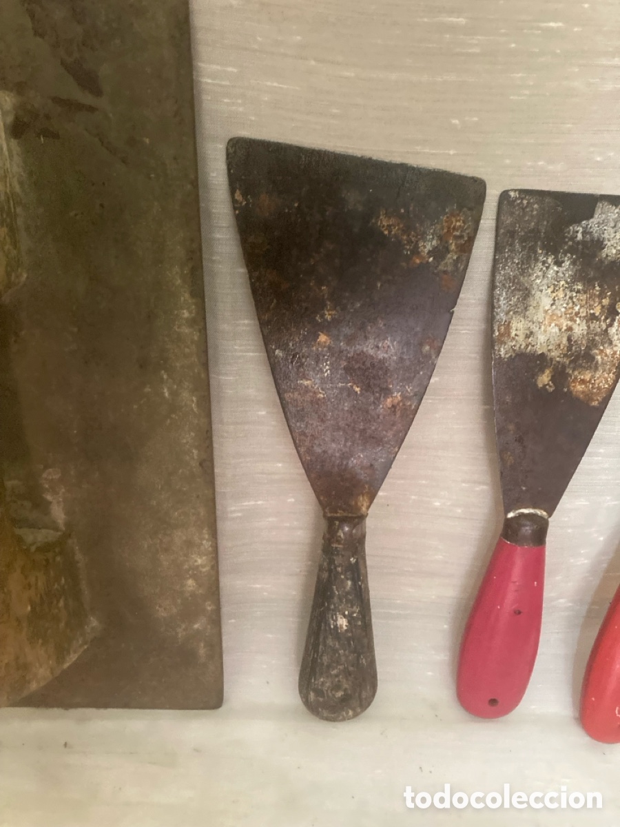 Antig&uuml;edades: LLANA Y 3 esp&aacute;tulas antiguas - Foto 3