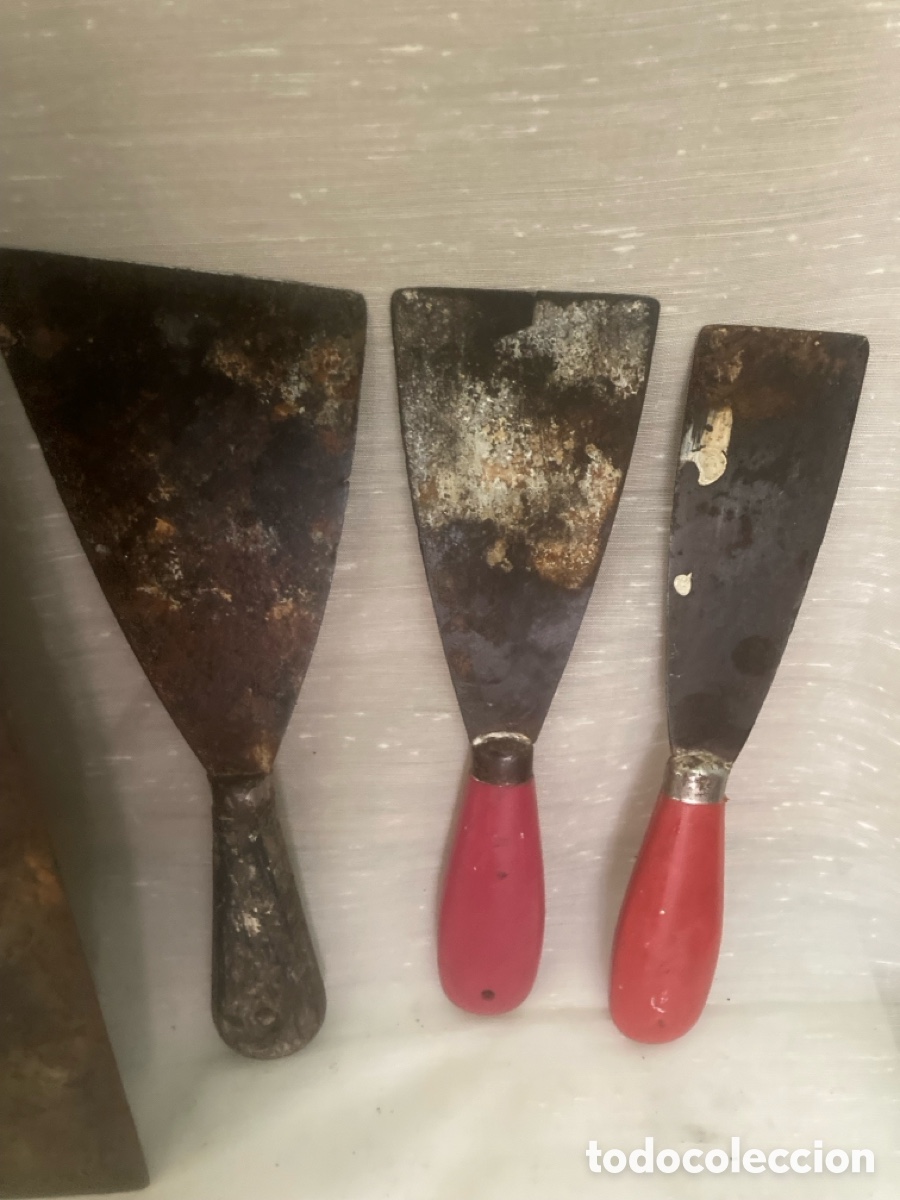 Antig&uuml;edades: LLANA Y 3 esp&aacute;tulas antiguas - Foto 8