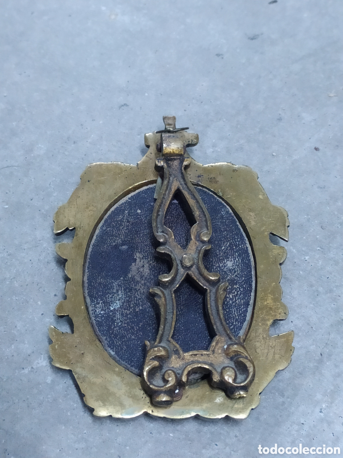 Antig&uuml;edades: PORTARRETRATOS EN BRONCE - Foto 5