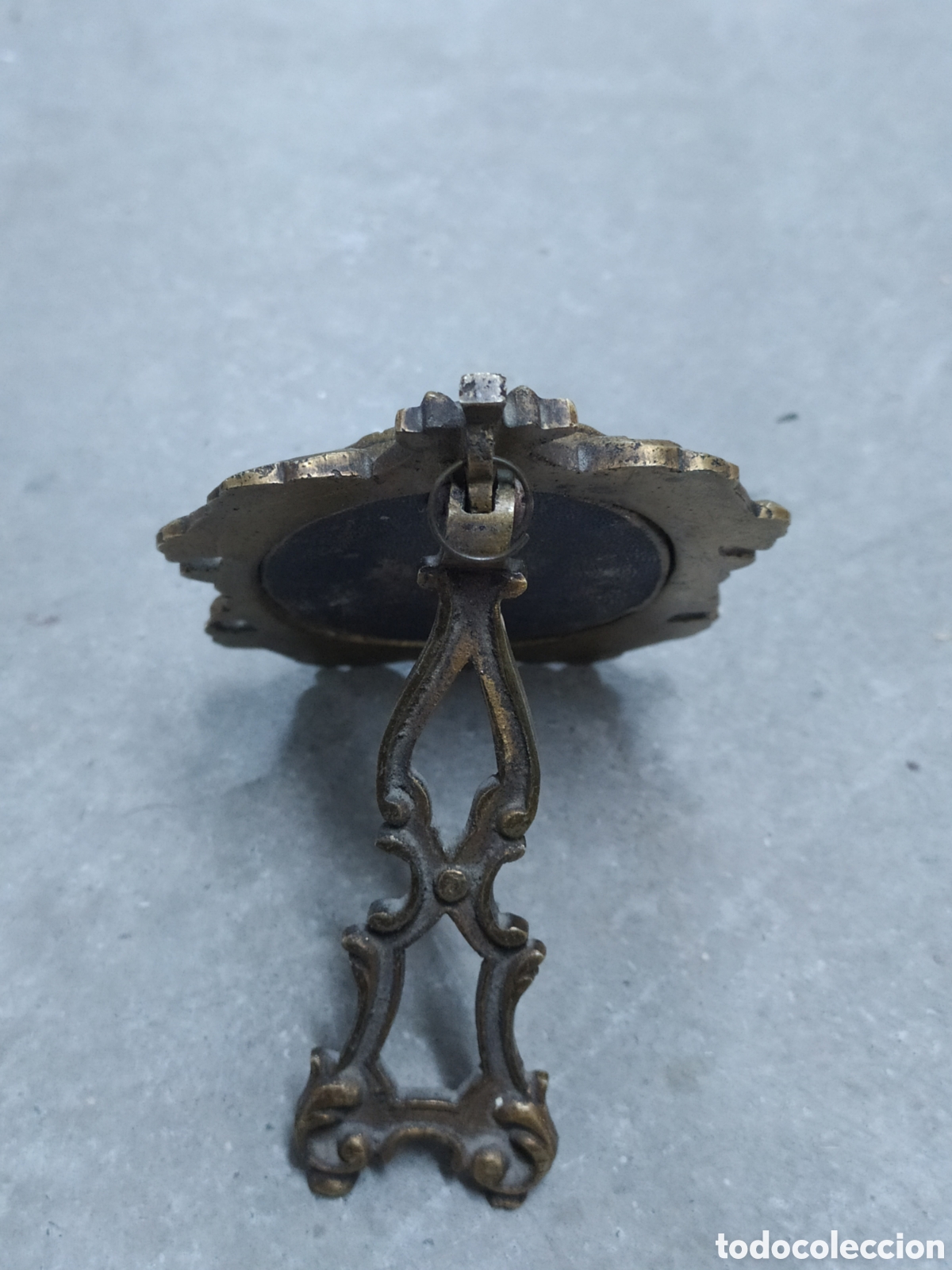 Antig&uuml;edades: PORTARRETRATOS EN BRONCE - Foto 4