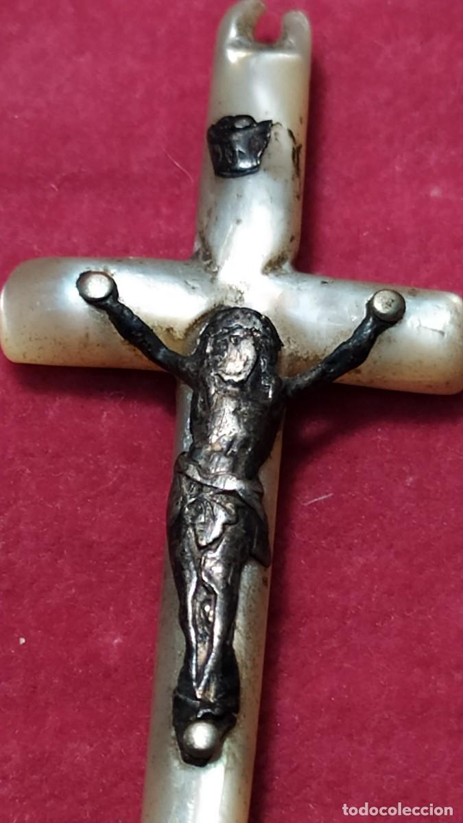 Antig&uuml;edades: CRUZ DE N&Aacute;CAR Y PLATA - Foto 2