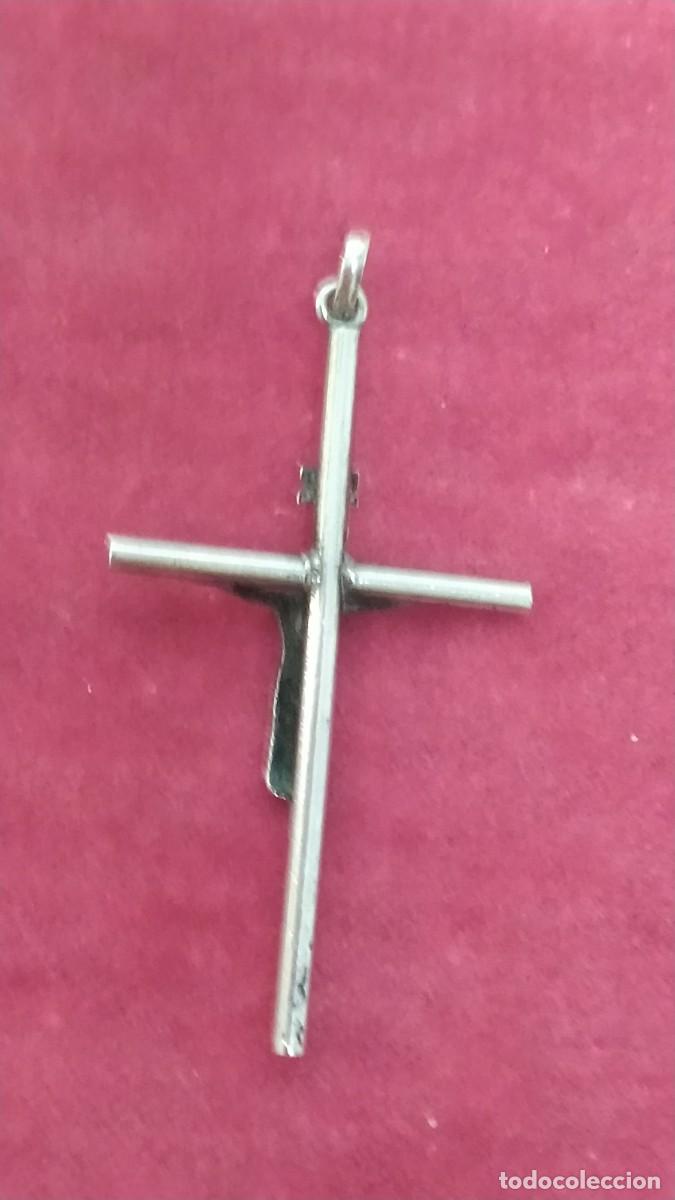 Antig&uuml;edades: CRUCIFIJO DE PLATA - Foto 5