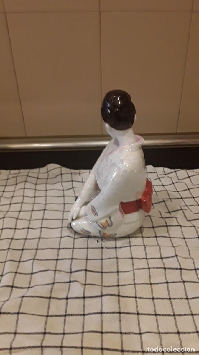 Antig&uuml;edades: FIGURA JAPONESA DE CERAMICA - Foto 5