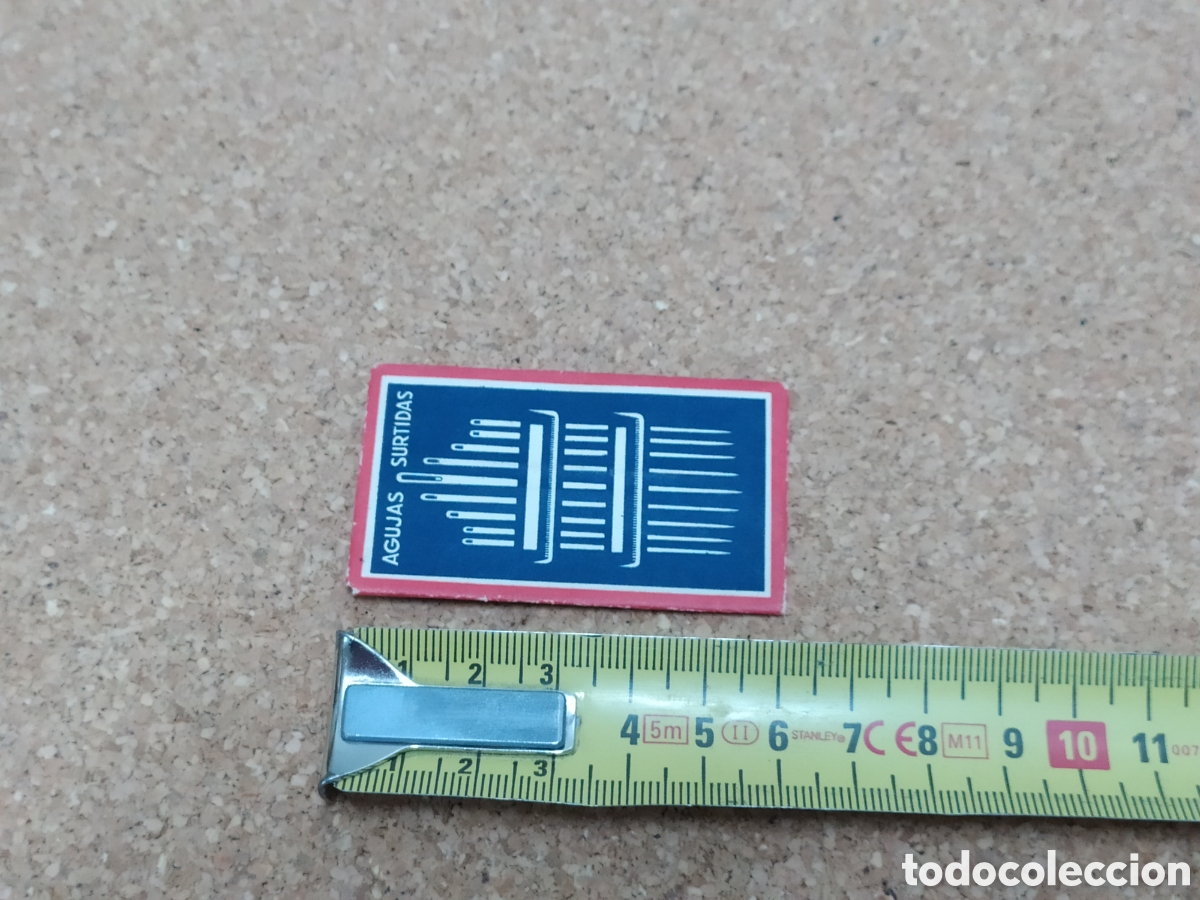 Antig&uuml;edades: SOBRE DE AGUJAS DE COSER AL DRAGON - Foto 3