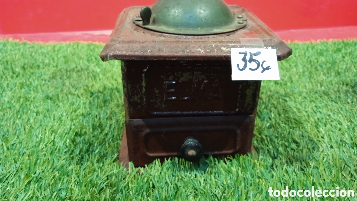 Antig&uuml;edades: ANTIGUO MOLINILLO DE CAFE ELMA. - Foto 2