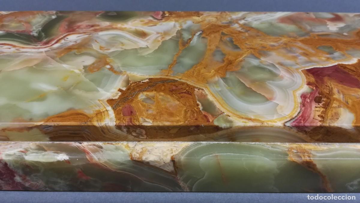 Antig&uuml;edades: BASE DE ONIX RECTANGULAR - Foto 4