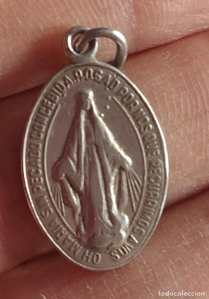 Antig&uuml;edades: Medalla Virgen la milagrosa - Foto 1
