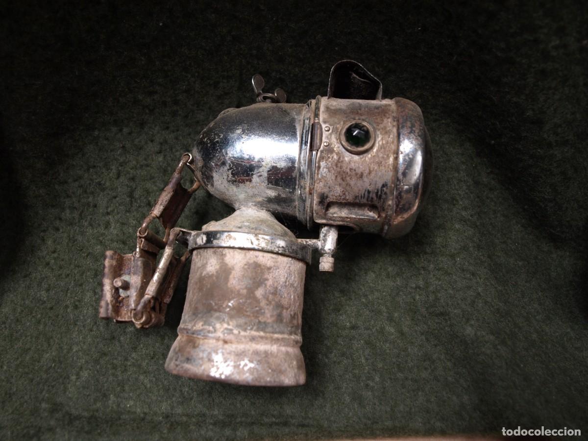 Antig&uuml;edades: FOCO CARBURO BICICLETAS - Foto 2