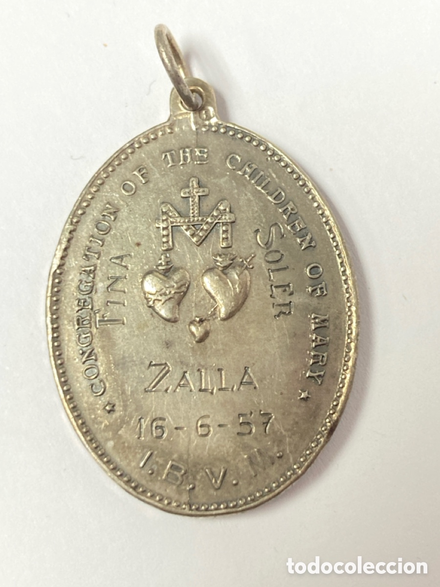 Antig&uuml;edades: Medalla de plata /C106 - Foto 2