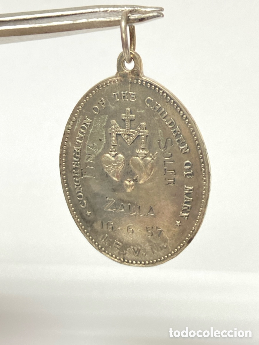 Antig&uuml;edades: Medalla de plata /C106 - Foto 5