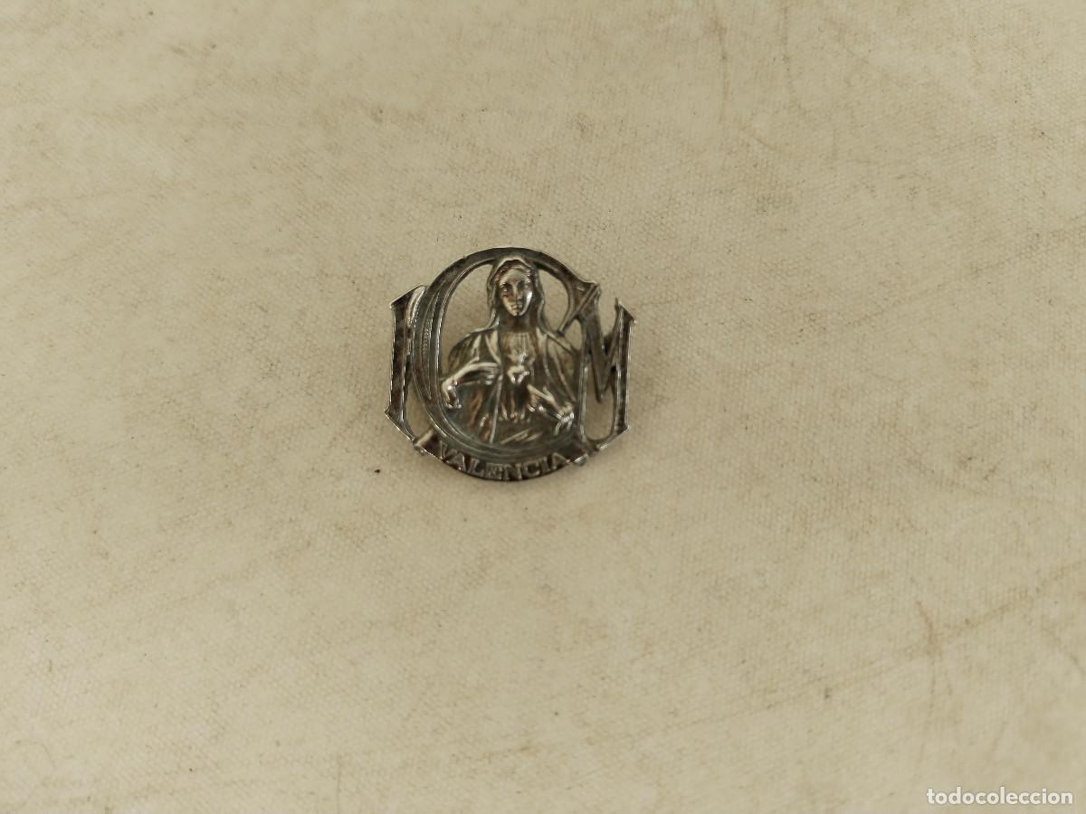Antig&uuml;edades: medalla dolorosa valencia plata - Foto 2